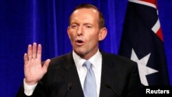 သြစတြေးလျဝန်ကြီးချုပ်သစ် Tony Abbott။