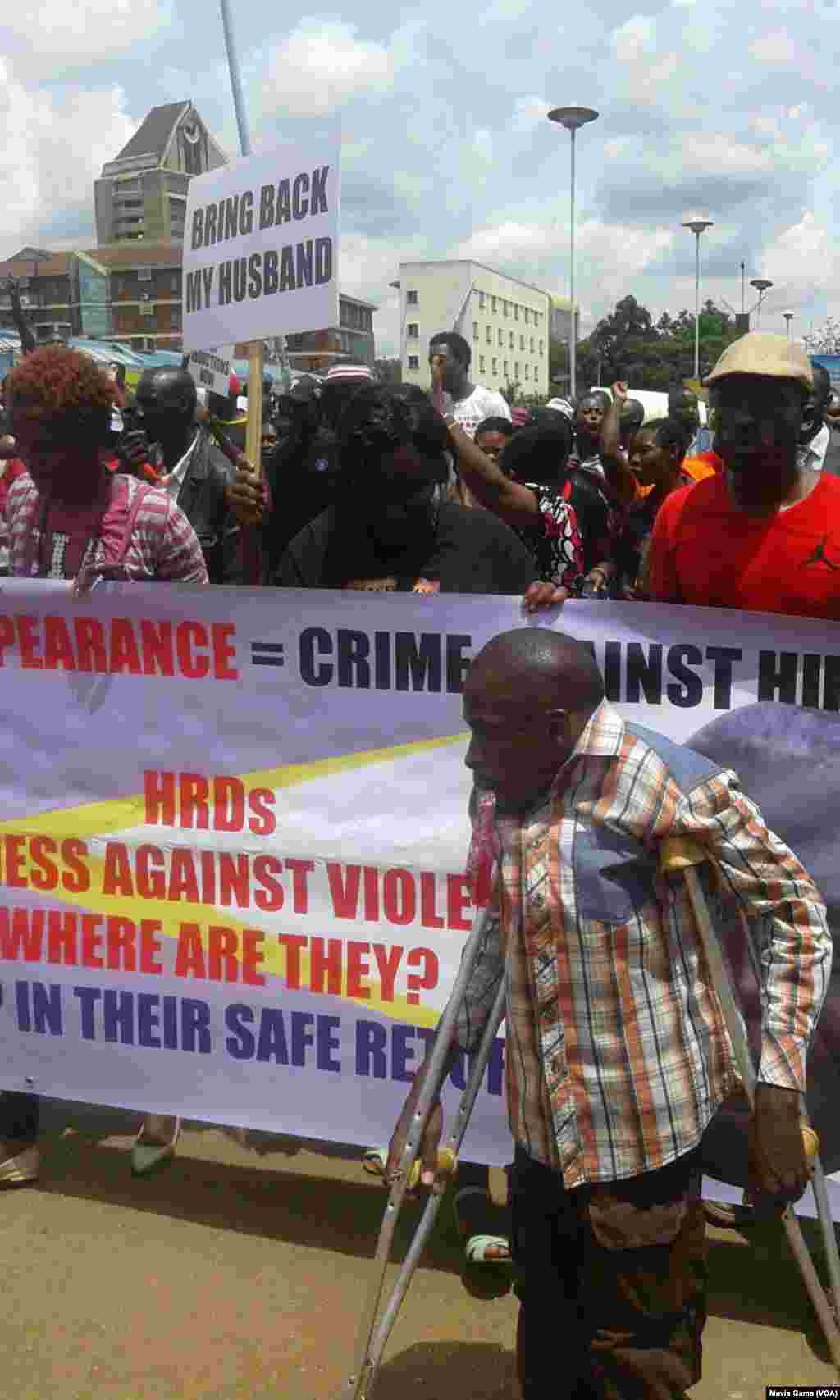 Supporters Join Dzamara Family At One Year Anniversary March