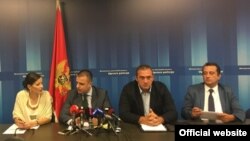 Konferencija za novinare Uprave policije (gov.me)