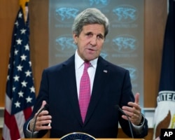 FILE - Secretary of State John Kerry.