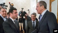 Demirtaş, geçtiğimiz hafta yaptığı Rusya ziyaretinde Rus Dışişleri Bakanı Sergei Lavrov'la görüştü