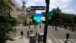 Jedna ulica u neposrednoj blizini Bijele kuće sada se zove "Životi crnaca su važni"