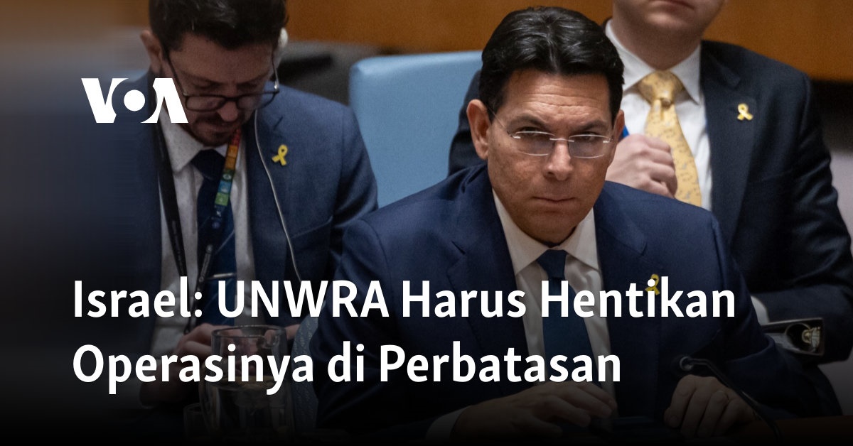 UNWRA Harus Hentikan Operasinya di Perbatasan