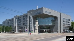 Здание Швейцарской фондовой биржи в Цюрихе