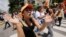 Opposition supporters take part in a rally to demand a referendum to remove Venezuela's President Nicolas Maduro, in Caracas, Venezuela, Sept.16, 2016. Twenty-nine nations called on Venezuela to launch a national dialogue to preserve peace and security.