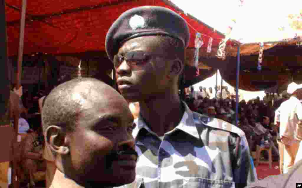 A member of Sudan's military, which backed the militias in the Darfur conflict. Habila Canari.