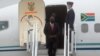 Le président sud-africain Cyril Ramaphosa arrive au sommet du G7 à Carbis Bay, en Cornouailles, en Grande-Bretagne, le 11 juin 2021. 