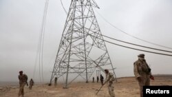 FILE: Representative image of high voltage electric transmission line. Taken 12.26.2015