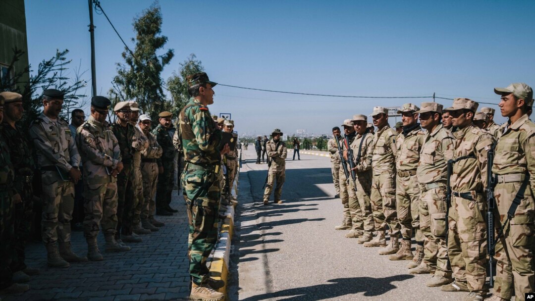 Pasukan Kurdi "Peshmerga" di Kurdistan, Irak (foto: ilustrasi). 