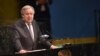 Antonio Guterres, Secrétaire général de l'ONU lors de la réunion sur la consolidation de la paix et le maintien de la paix au Siège des Nations Unies à New York, le 24 avril 2018.