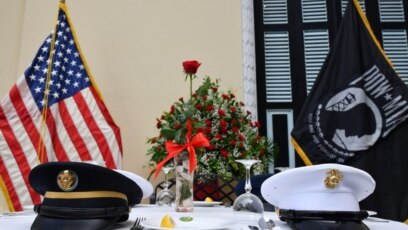 Ngày Tưởng niệm Tù binh và Người mất tích tại Đại sứ quán Hoa Kỳ Hà Nội. Photo US Embassy Hanoi