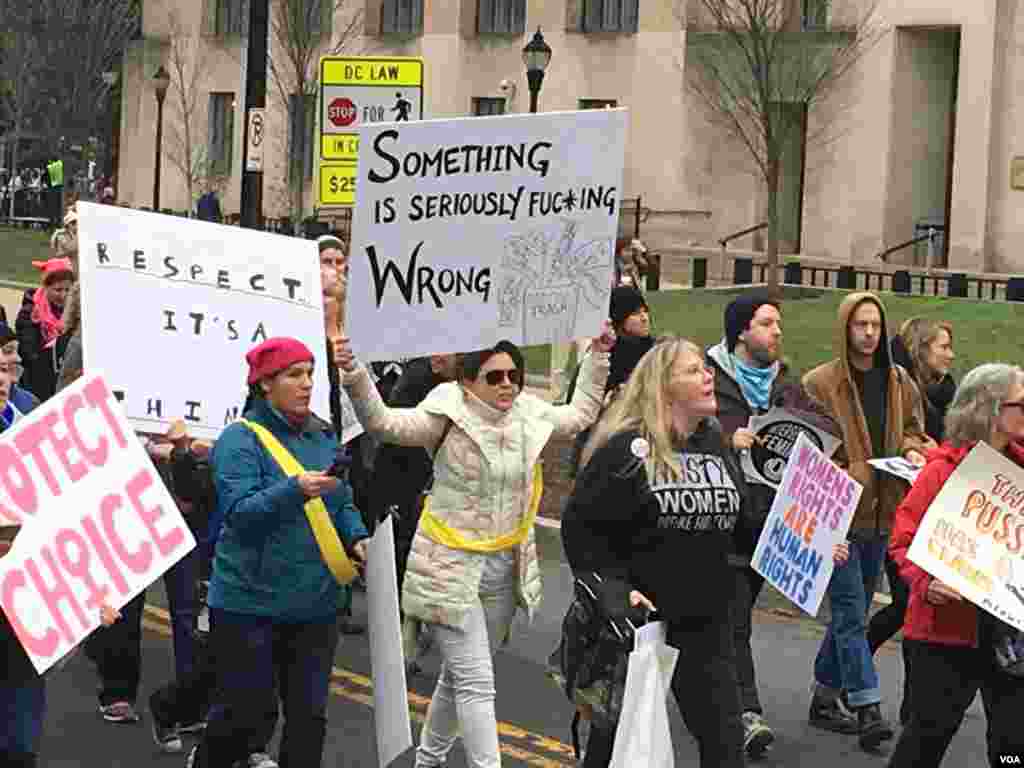 women's March on Washington D.C