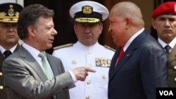 Santos agradeció a Chávez la captura de un connotado narcotraficante colombiano.