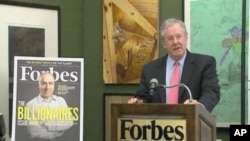 Forbe's Magazine chairman Steve Forbes