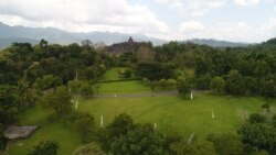 Taman Lumbini di kompleks Candi Borobudur, Magelang, Jawa Tengah. (Foto: PT TWC)