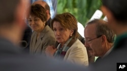 Pelosi na konferenciji za novinare u Havani, 19. februara