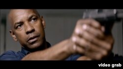 Denzel Washington in a scene from the new movie, 'The Equalizer 2.'