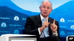 黑石集團首席執行官蘇世民(Stephen Schwarzman)。