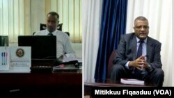 Baankii intarnaashinaalii Bunnaatti hoogganaa tajaajila korporeetii, Obbo Muluneeh Ayyaalew fi dhaabbata “Kuwait Institute of scientific Research” jedhamutti qorataa diinagdee, Doktor Ayyalee Galaan 