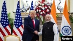 Donald Trump e Narendra Modi