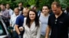 Belarus Opposition Candidate Tsikhanouskaya Flees to Lithuania