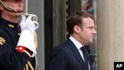 French President Emmanuel Macron will make a speech to unveil long-awaited plans, April 25, 2019, to quell five months of yellow vest protests that have damaged his presidency.