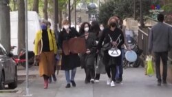 Փարիզում մի խումբ կանայք նստացույց են անցկացրել Թուրքիայի դեսպանատան առջև