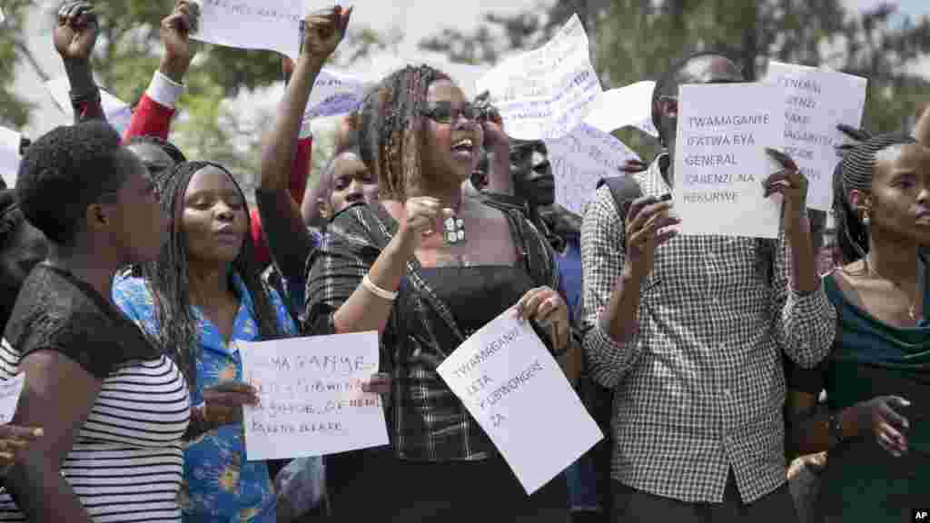 Rwanda UK General Arrested