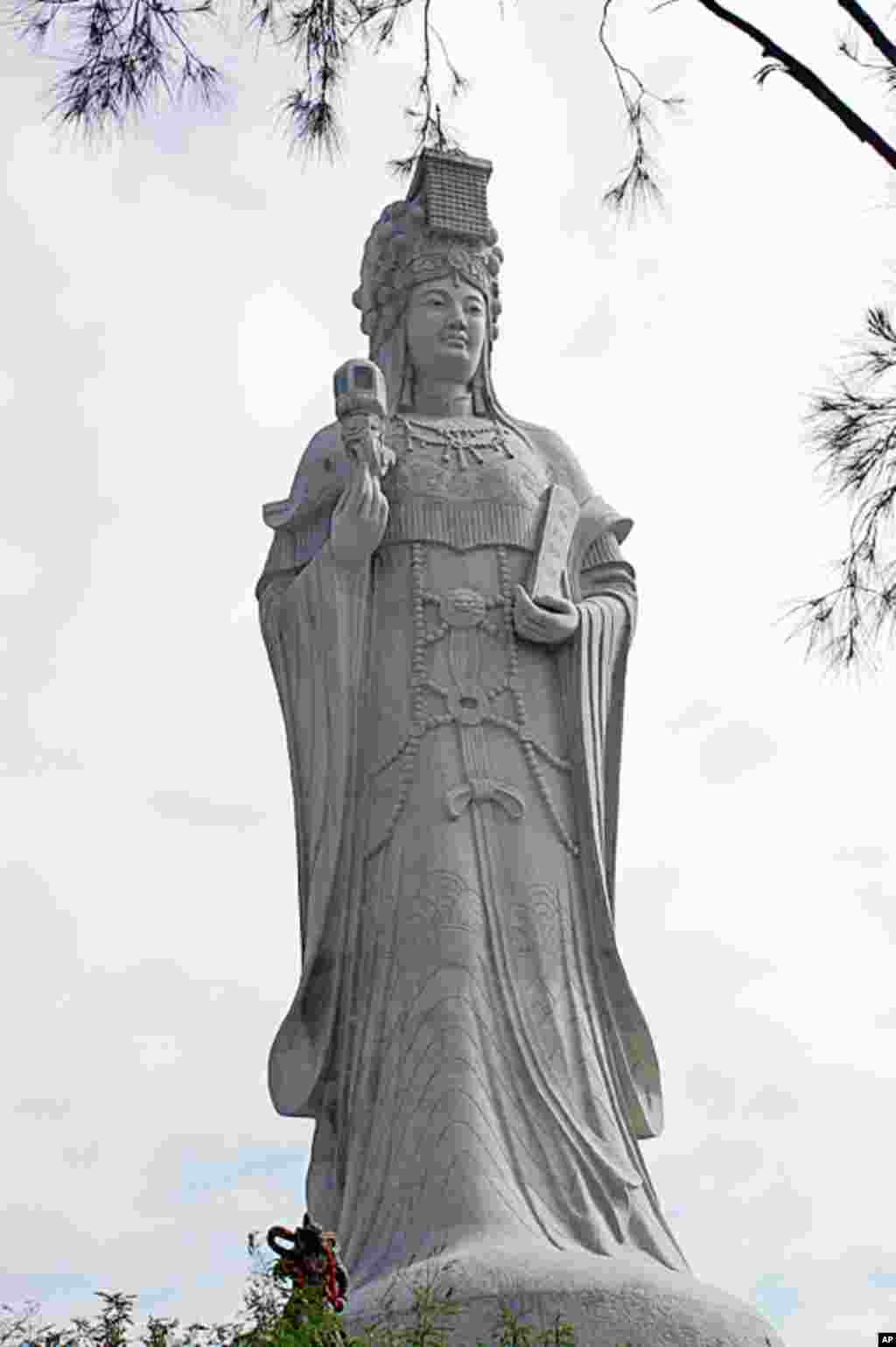 全世界最高的妈祖巨神像在马祖