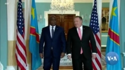 Pompeo accueille le président congolais Felix Tshisekedi au Département d'Etat
