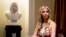 FILE - Ivanka Trump, the daughter of President Donald Trump, attends a meeting with President Donald Trump in the Cabinet Room of the White House, July 17, 2018, in Washington. 