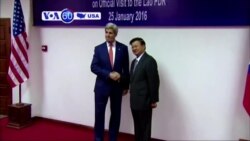 VOA60 America - U.S. Secretary of State John Kerry visited Laos