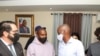 Rapper Kanye West, center, with Haitian President Jovenel Moïse, right, at the airport in Cap Haitien, Sept. 25, 2020. Photo courtesy @moisejovenel Twitter 