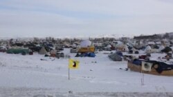 Dakota Pipeline Protesters Hunker Down