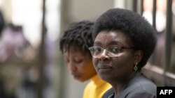 FILE—Opposition politician and President of Development And Liberty For All (DALFA) Victoire Ingabire looks on at the High Court in Kigali on March 13, 2024.