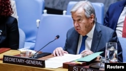 Sekjen PBB, Antonio Guterres 