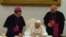 Italian-Argentine Leonardo Sandri (right) seen here with Pope Benedict in 2007, now heads the Vatican department for Eastern Churches, and is considered one of the leading candidates to replace Benedict.
