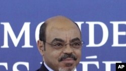 Ethiopia's Prime Minister Meles Zenawi (File)