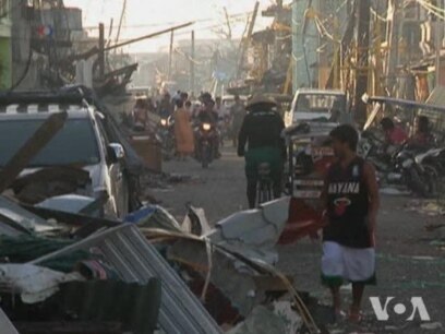 Philippines Defending Typhoon Relief Efforts