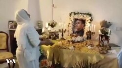 مراسم سالگرد محسن شکاری، جوان اعدام شده در اعتراضات «زن، زندگی، آزادی»