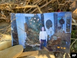 A photo of Francesca Pinto was found near Asheville, North Carolina, after Hurricane Helene.