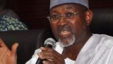 Shugaban hukumar zabe ta Najeriya, Attahiru Jega. (File Photo)