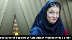 'We Suffer Everyday': An Acid Attack Victim's Fight For Justice In Iran video grab 2