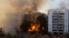 شهر حیفا در اسرائیل در شعله های آتش؛ پلیس: در برخی نقاط آتش‌سوزی عمدی است