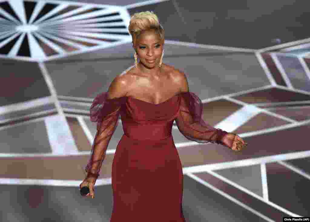 Actuação de Mary J Blige nos Óscares edição 90
