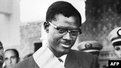 Le Premier Ministre du Congo Patrice Lumumba durant sa visite officielle au Maroc, le 08 août 1960 . / AFP PHOTO