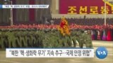 [VOA 뉴스] “북한 ‘핵·생화학 무기’ 위협…유사시 대비해야”