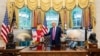 President Trump announced the “Golden Dome” to protect the United States from long-range missiles in the Oval Office at the White House