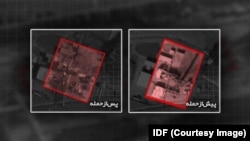 تصاویر پیش و پس از حمله اسرائیل به چند سایت تولید موشک‌های بالیستیک جمهوری اسلامی