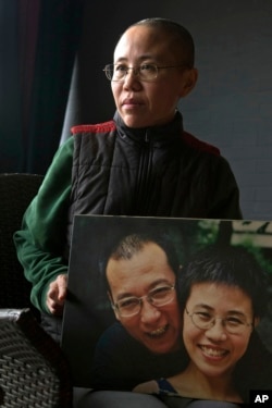 资料照：刘晓波遗孀刘霞 （2012年12月6日）